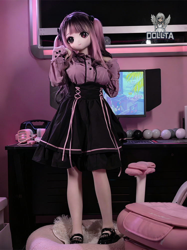 DOLLTA Lilliana, TPE Love Doll, Silicone Head, Anime Style