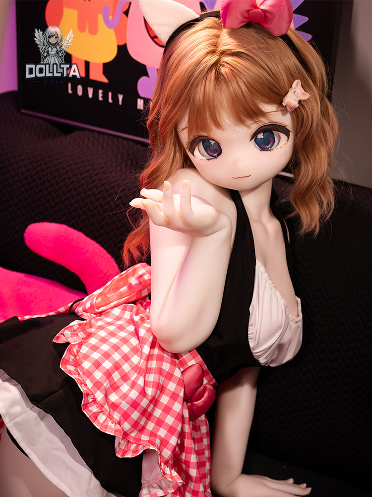 DOLLTA Yua, Life-size Love Doll, Anime TPE Doll, Silicone Head
