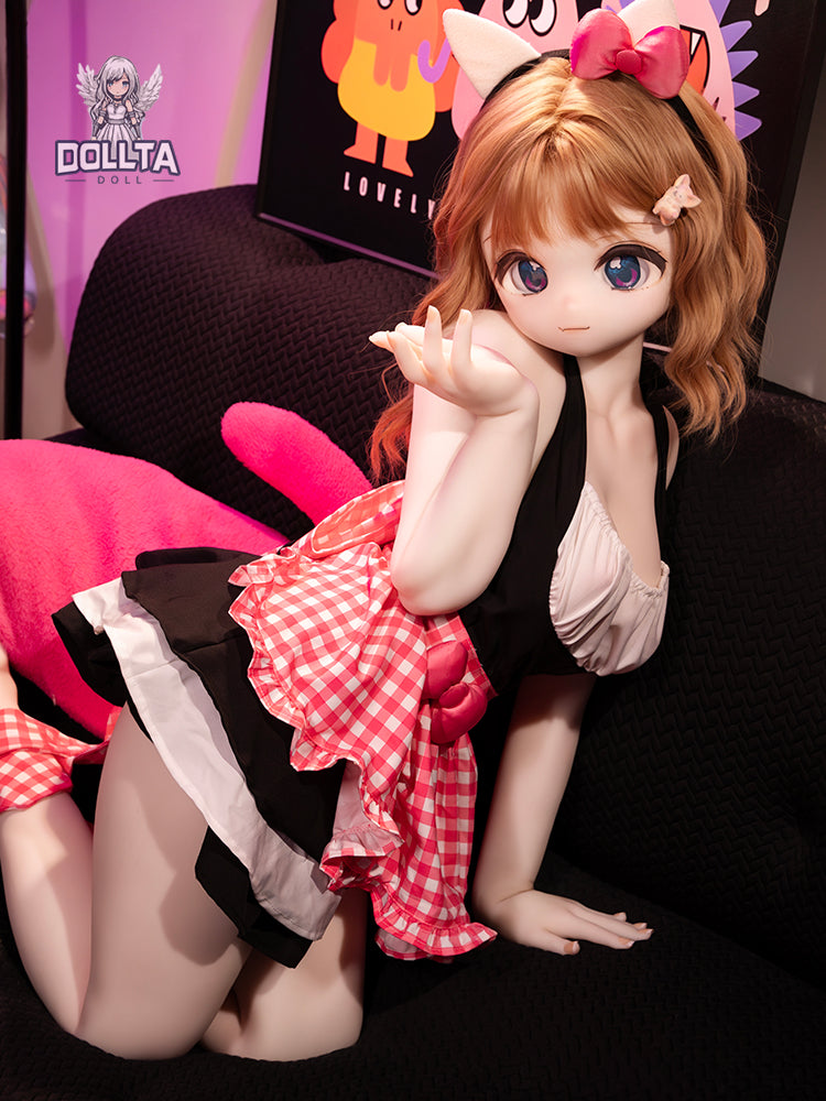 DOLLTA Yua, Life-size Love Doll, Anime TPE Doll, Silicone Head