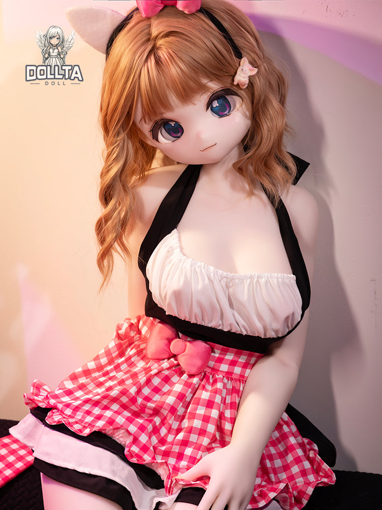 DOLLTA Yua, Life-size Love Doll, Anime TPE Doll, Silicone Head