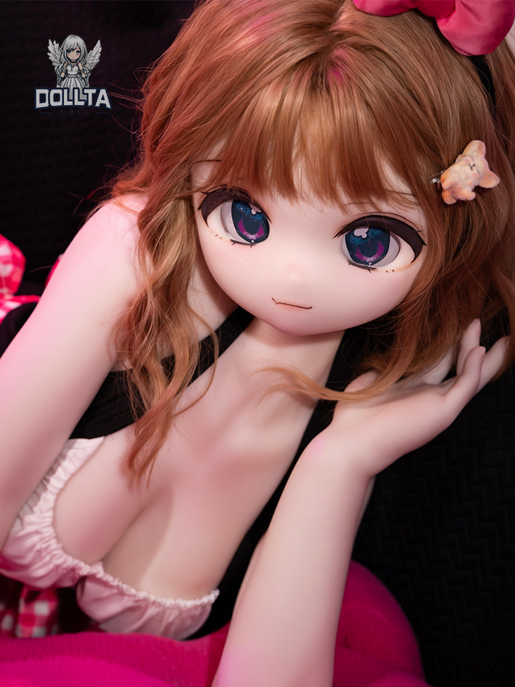 DOLLTA Yua, Life-size Love Doll, Anime TPE Doll, Silicone Head